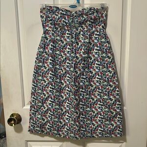 Floral Strapless Women's dress from Hollister size s